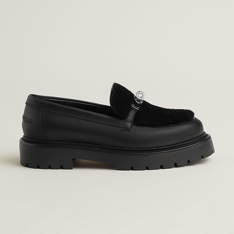 HERMES モカシン(アイコン)ブラック モカシン 《アイコン》 - ブラック | Hermès - エルメス-公式サイト